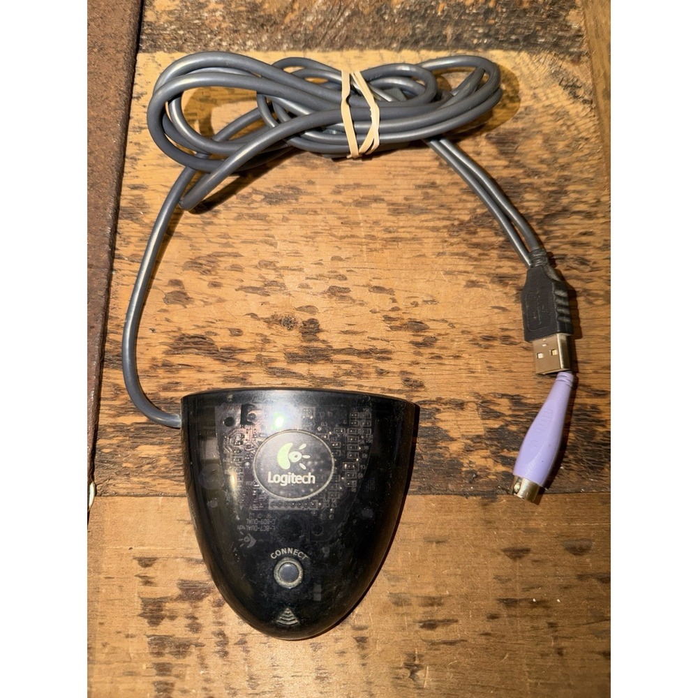 Logitech Cordless Mouse and‎ Keyboard Receiver C-BD9-DUAL P/N 830522-0000